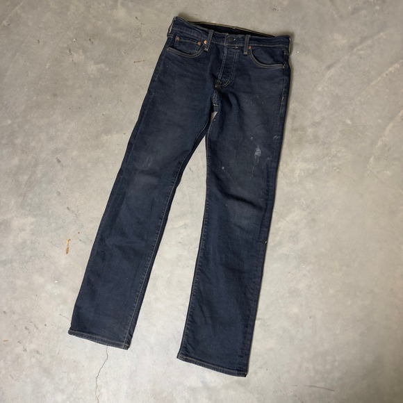 Levi's Other - Levi's 501 Original Fit Jeans Mens 30x32 Dark Wash Indigo Baggy Denim Streetwear